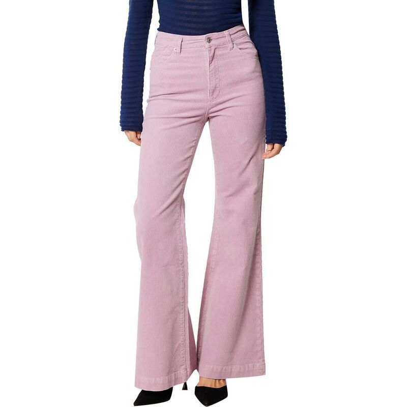 ローラズ レディース ボトムス カジュアルパンツ Rollas Eastcoast Flare Cord Pant Womens Lavender ラベンダー