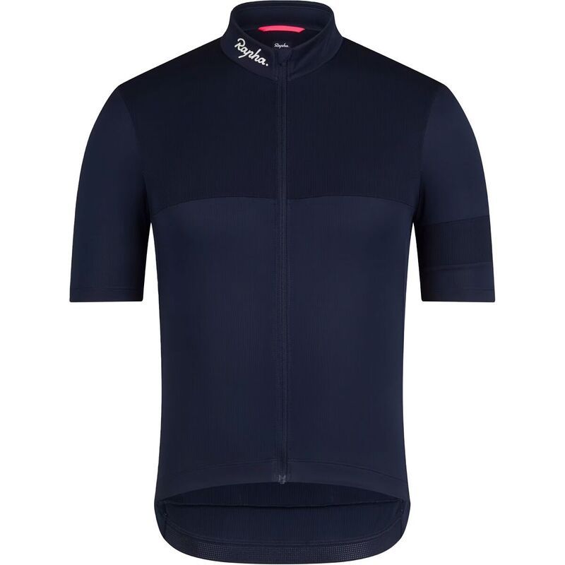 ラファ メンズ トップス Tシャツ ジャージー Rapha Brevet Element Jersey Mens Dark NavyWhite ホワイト