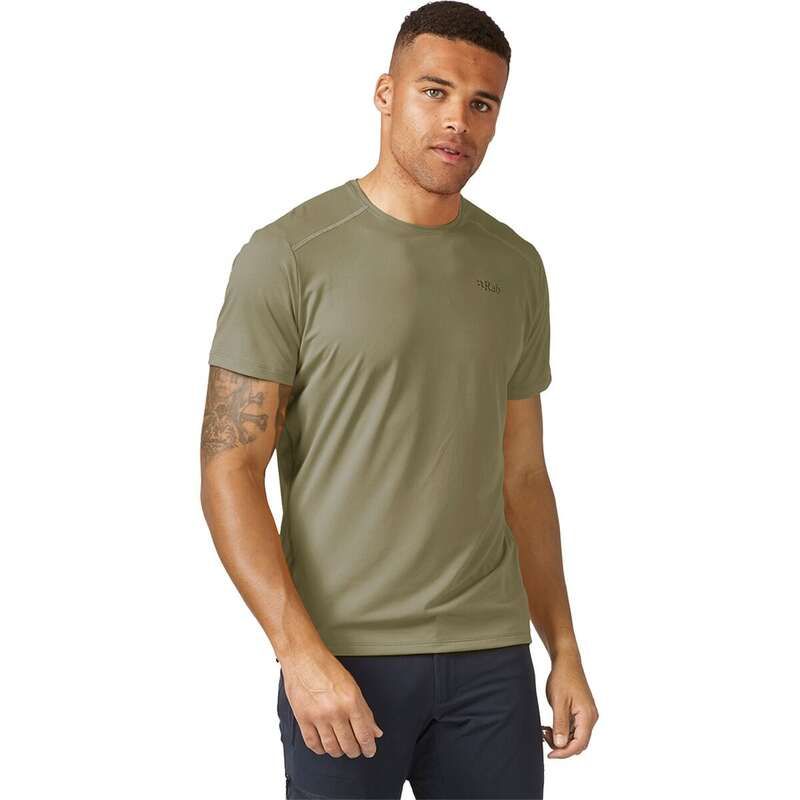 ラブ メンズ トップス シャツ Tシャツ 半袖 Rab Force ShortSleeve TShirt Mens Light Khaki カーキ