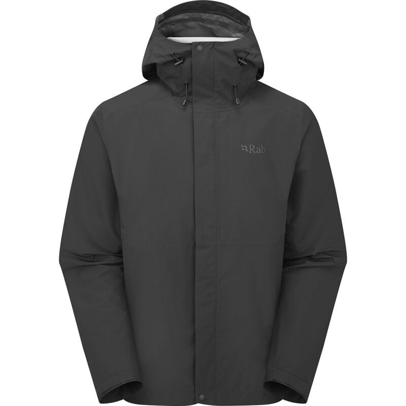 ラブ メンズ アウター ジャケット・ブルゾン ダウン ジャケット Rab Downpour Jacket Mens Black ブラック