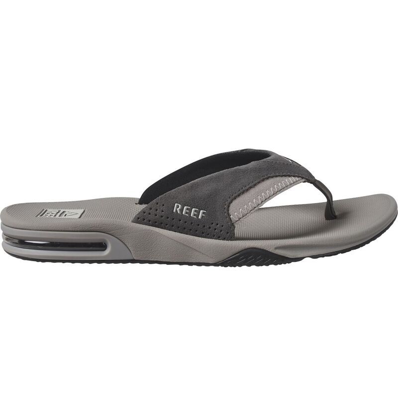 リーフ メンズ シューズ サンダル Reef Fanning Flip Flop Mens Grey Suede グレー