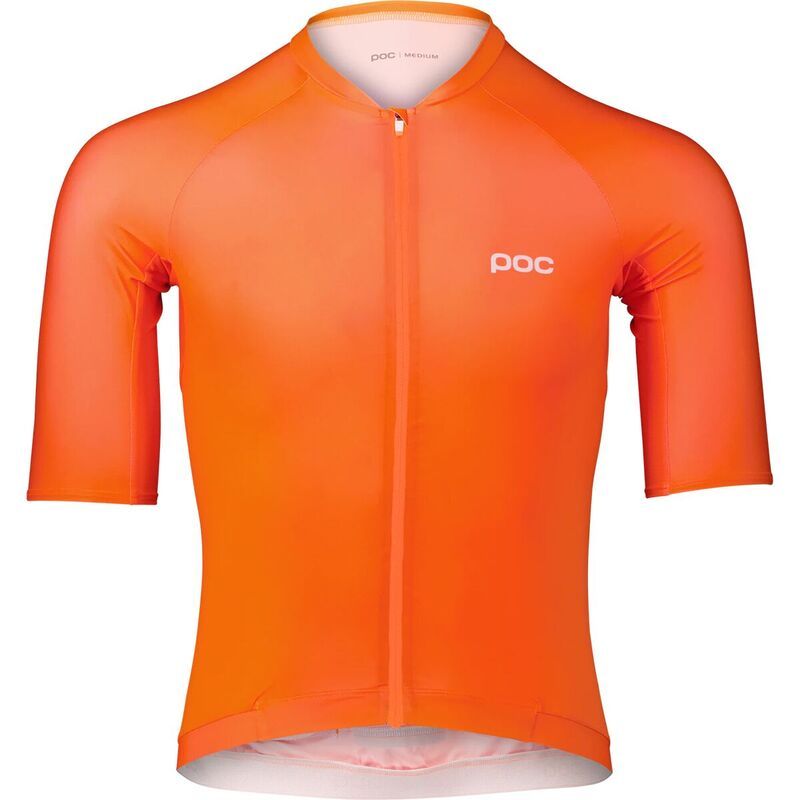 ピーオーシー メンズ トップス Tシャツ ジャージー POC Pristine Jersey Mens Zink Orange オレンジ