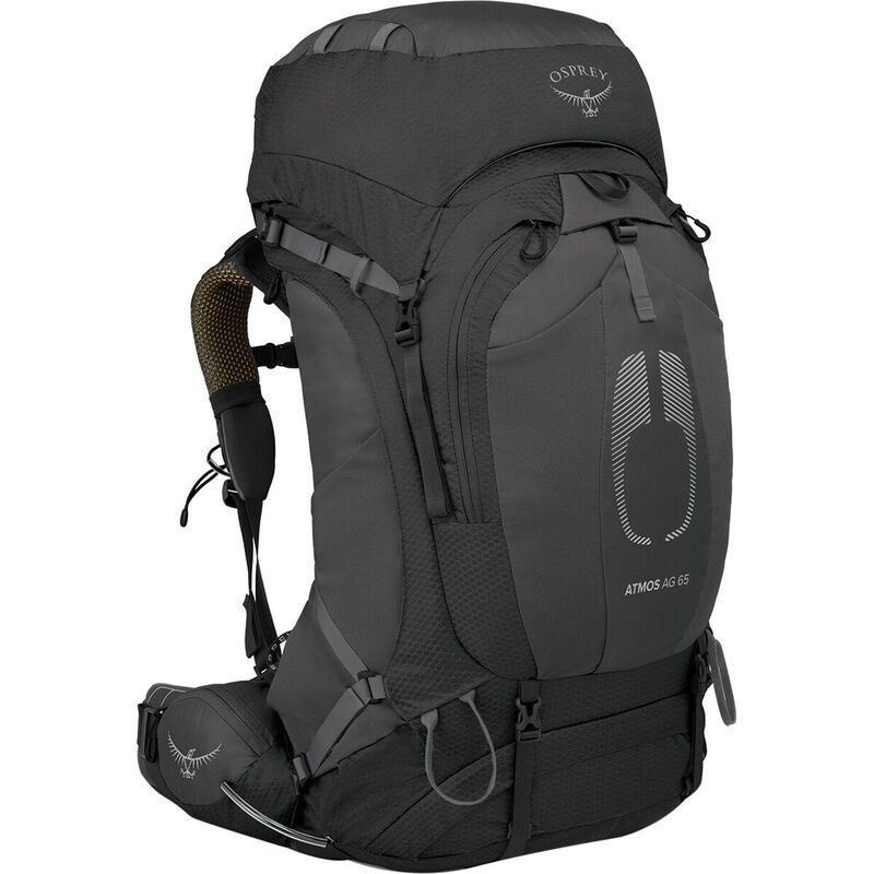 オスプレーパック メンズ バッグ バックパック・リュックサック Osprey Packs Atmos AG 65L Backpack Black ブラック