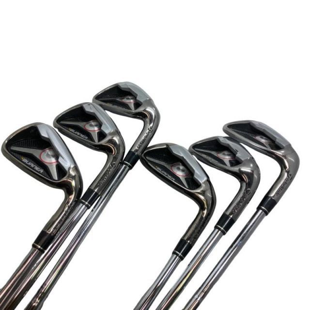 【中古】 テーラーメイド BURNER(2009) 6S アイアンセット IR Dynamic Gold (フレックスS) メンズ 男性用 右利き 右用 Cランク ゴルフクラブ