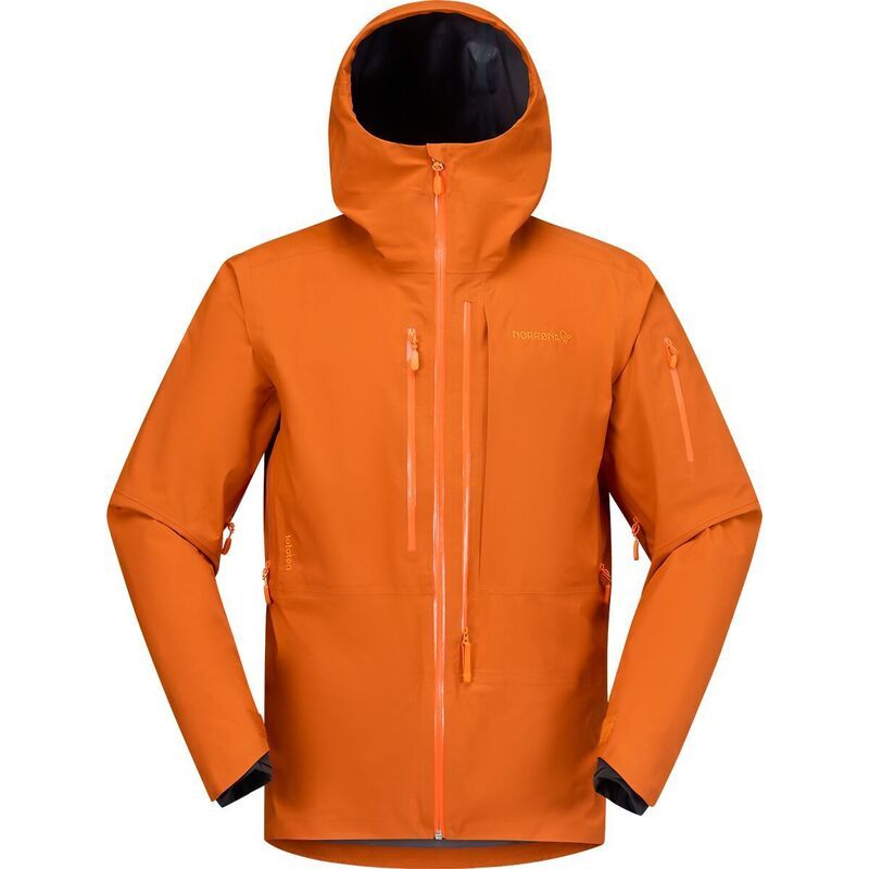 ノローナ メンズ アウター ジャケット・ブルゾン ジャケット Norrona Lofoten GORETEX PRO Jacket Mens Gold Flame ゴールド