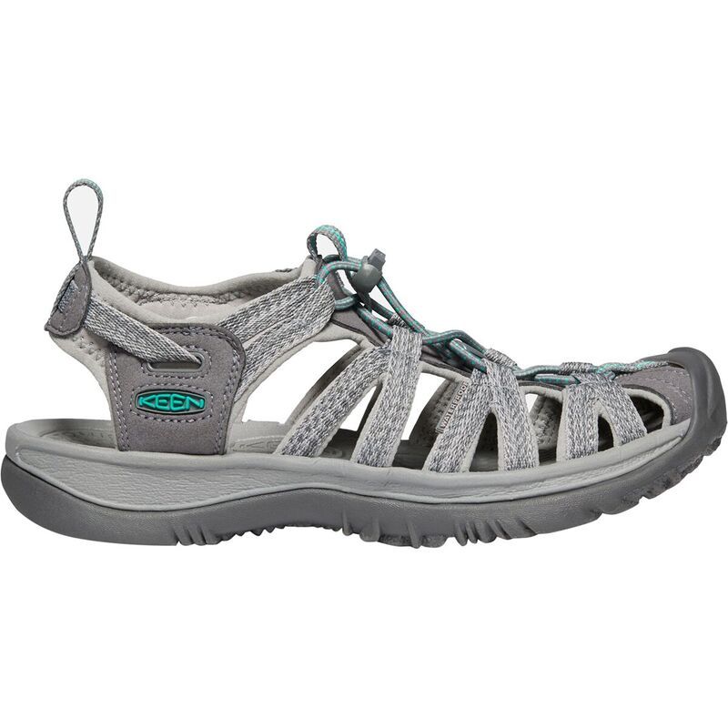 キーン レディース シューズ サンダル KEEN Whisper Sandal Womens Medium GreyPeacock Green グレー