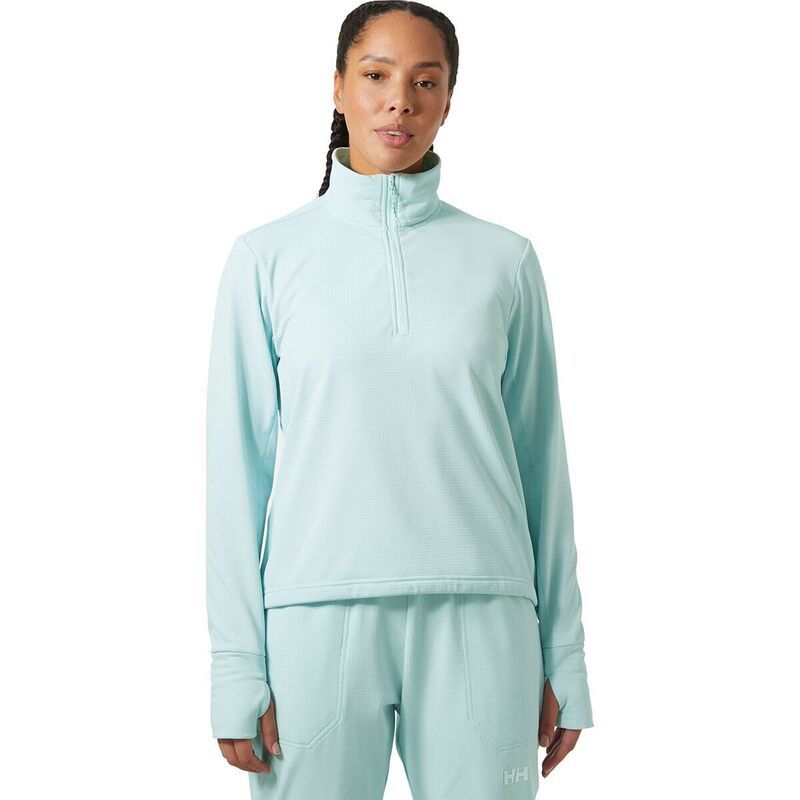 ヘリーハンセン レディース アウター ジャケット・ブルゾン フリース Helly Hansen Versalite Cinched Fleece Pullover Womens Barely Blue