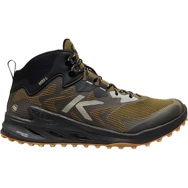 キーン メンズ シューズ ブーツ・レインブーツ KEEN Zionic NXT Mid WP Boot Mens Dark OliveBlack ブラック