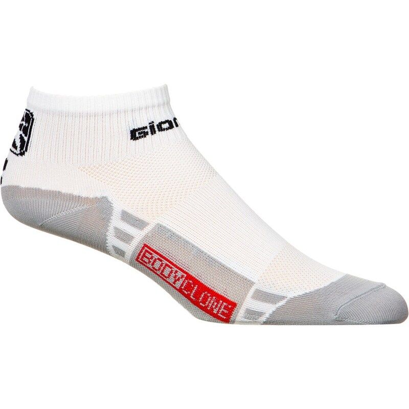 ジョルダーノ メンズ アンダーウェア 靴下 Giordana FRC Low Sock WhiteBlack ホワイト