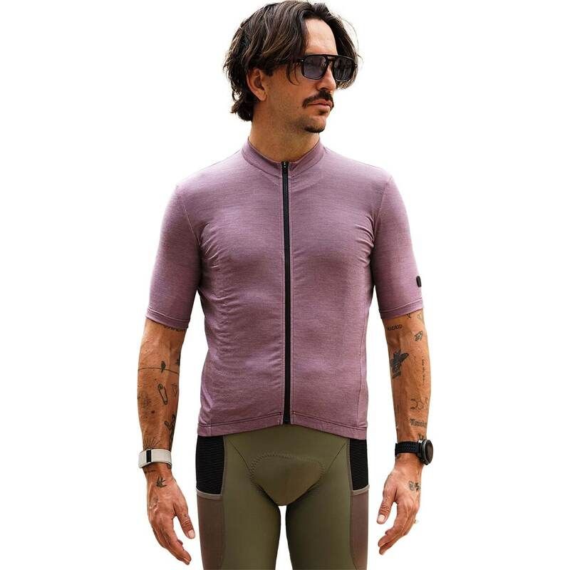 ジョルダーノ メンズ トップス Tシャツ ウール 半袖 ジャージー Giordana Wool ShortSleeve Jersey Mens Grapeade