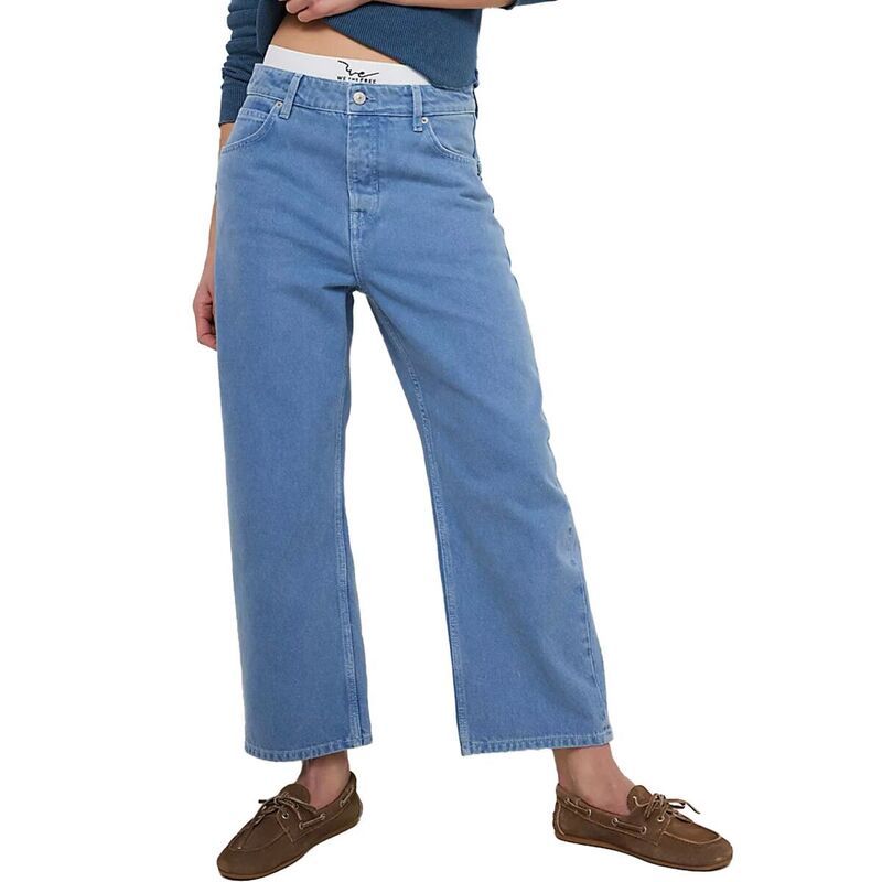 フリーピープル レディース ボトムス カジュアルパンツ Free People Deep Trance Dropped BF Pant Womens Ocean