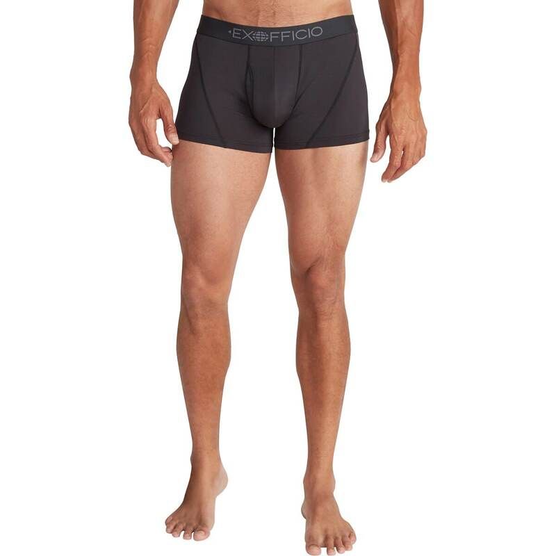 エクスオフィシオ メンズ アンダーウェア ボクサーパンツ ExOfficio GiveNGo Sport 20 3in Boxer Brief Mens BlackBlack ブラック