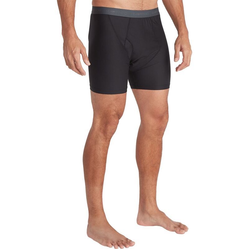 エクスオフィシオ メンズ アンダーウェア ボクサーパンツ ExOfficio GiveNGo 20 Boxer Brief Mens Black ブラック