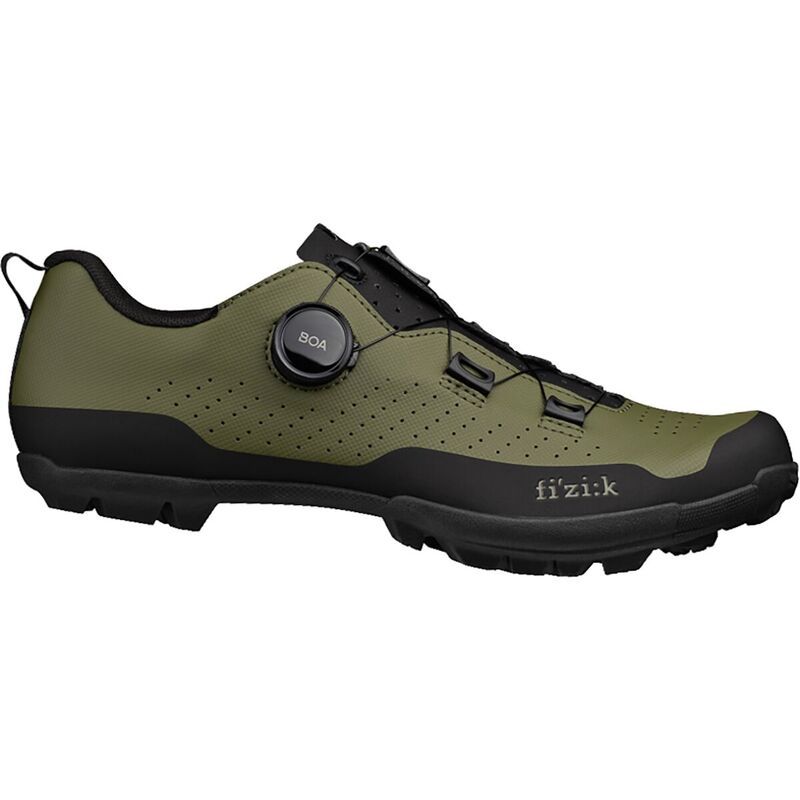フィジーク メンズ シューズ スニーカー Fizik Terra Atlas Mountain Bike Shoe Mens Army アーミー