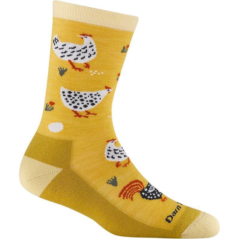 ダーンタフ レディース アンダーウェア 靴下 Darn Tough Mother Clucker Crew Lightweight Sock Cushion Womens Sunny