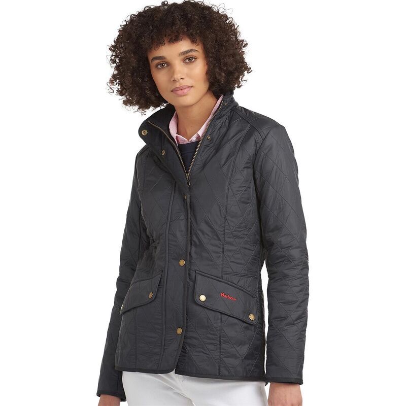 バブアー レディース アウター ジャケット・ブルゾン ジャケット Barbour Cavalry Polarquilt Jacket Womens Navy ネイビー
