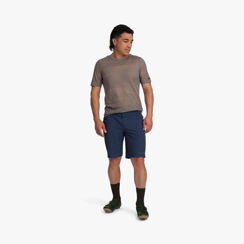 シマノ メンズ ボトムス ハーフパンツ・ショーツ ショートパンツ Shimano Evolve Terra Cargo Shorts Mens Indigo Blue インディゴ
