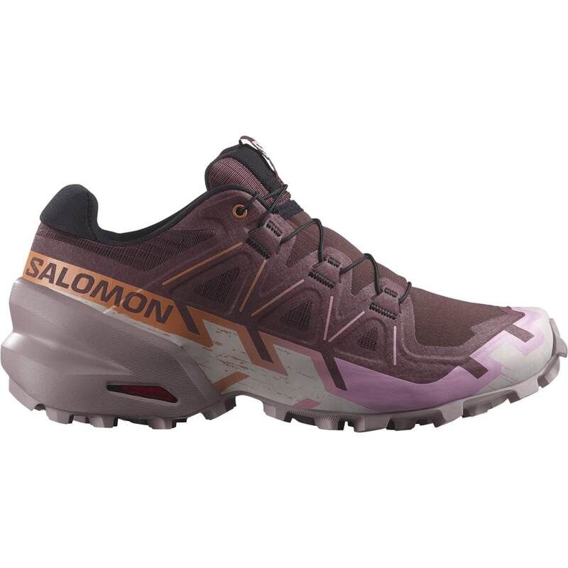 サロモン レディース シューズ スニーカー Salomon Speedcross 6 Trail Running Shoe Womens Catawba GrapePapayaDeauville Ma
