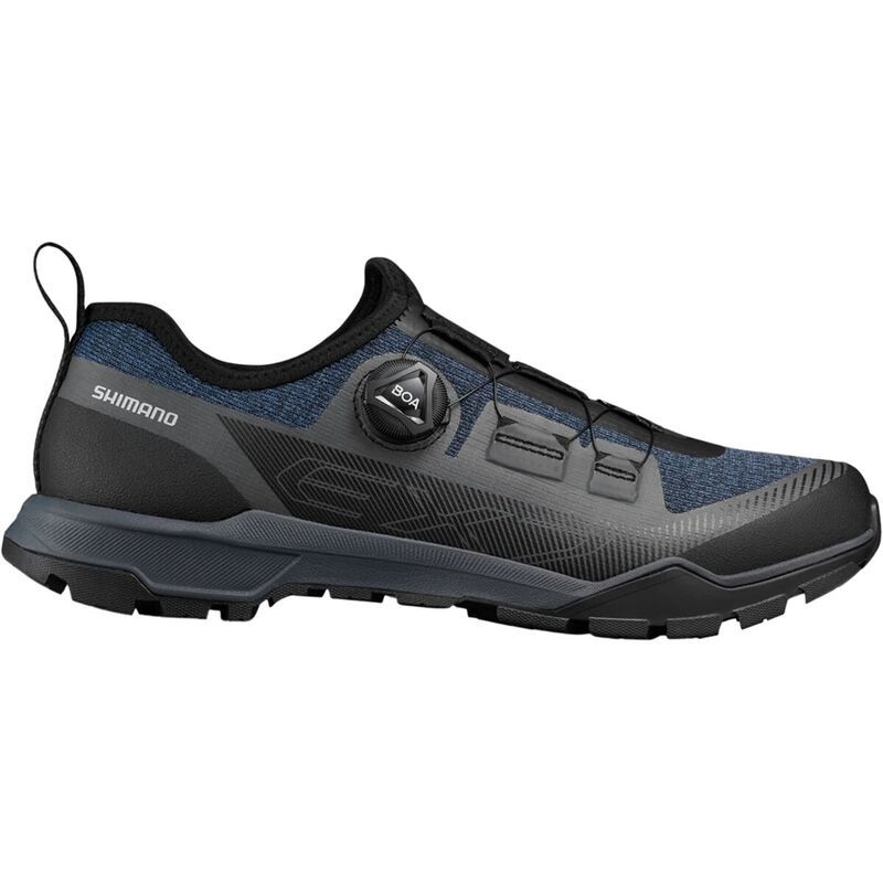 シマノ メンズ シューズ スニーカー Shimano EX700 GTX Touring SPD Shoe Mens Dark Blue ブルー
