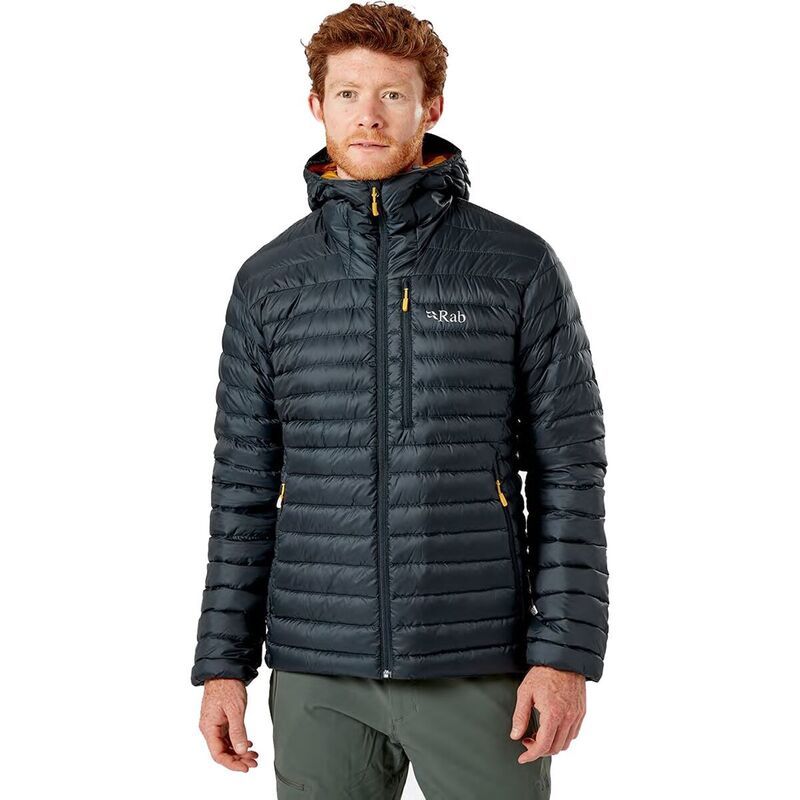 ラブ メンズ アウター ジャケット・ブルゾン ダウン Rab Microlight Alpine Down Jacket Mens Beluga
