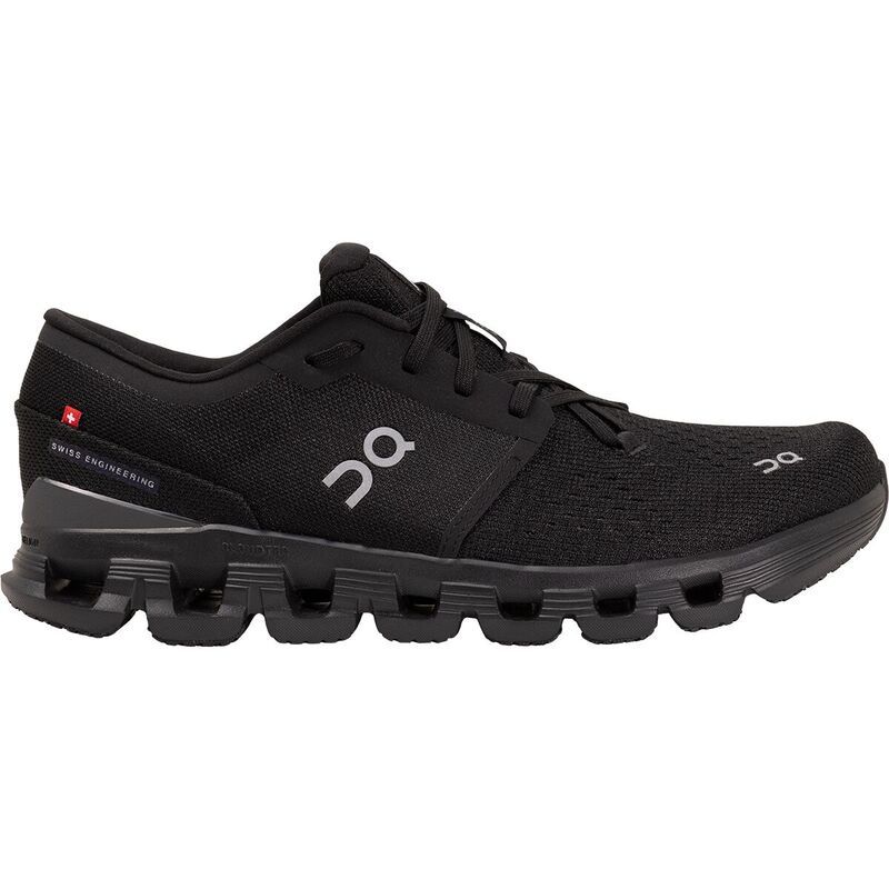 【送料無料】 オン レディース スニーカー シューズ Cloud X 4 Running Shoe Womens BlackEclipse