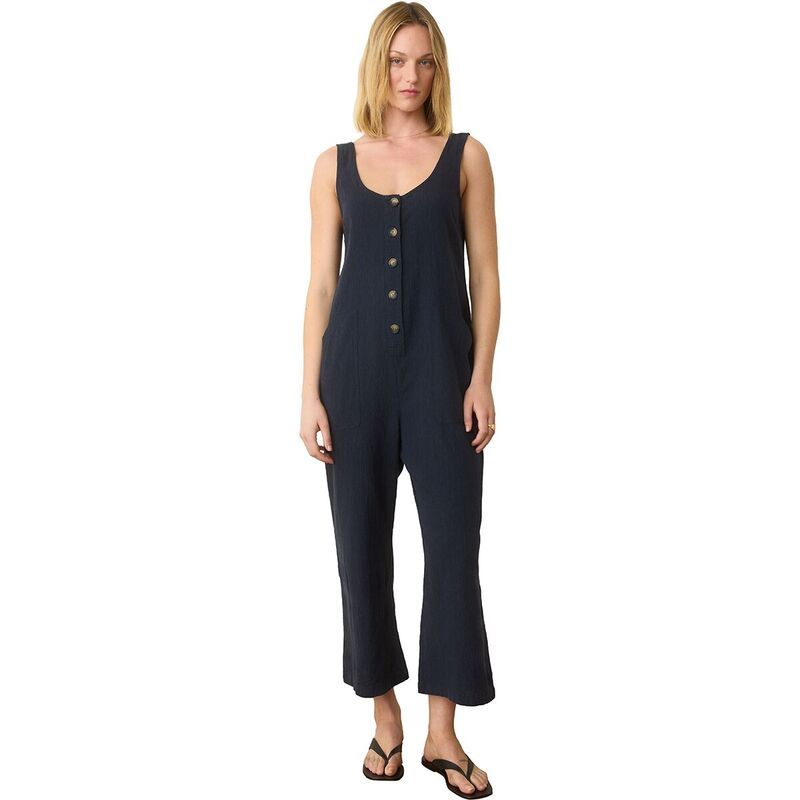 マリーン レイヤー レディース ボトムス スカート ジャンプスーツ Marine Layer Sydney Jumpsuit Womens Natural Stripe ストライプ