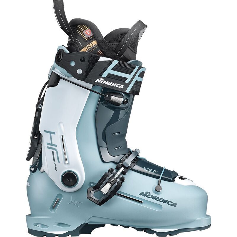 ノリディカ レディース シューズ ブーツ・レインブーツ Nordica HF Pro 105 GW Ski Boot 2025 Womens GreenBlackWhite ホワイト