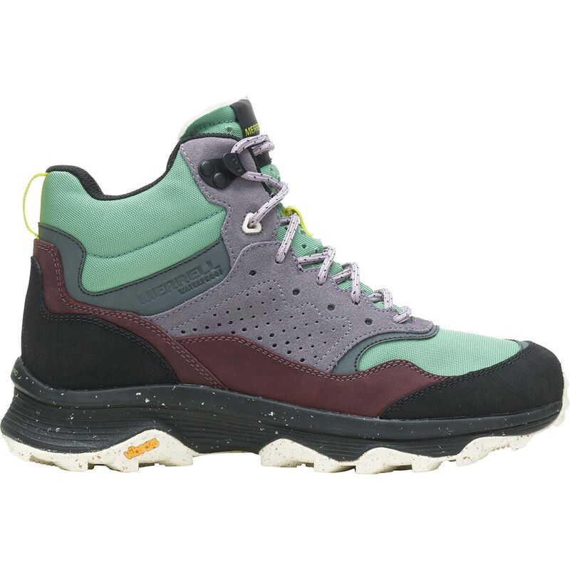 メレル レディース シューズ ブーツ・レインブーツ Merrell Speed Solo Mid WP Hiking Boot Womens Jade