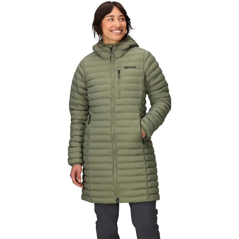 マーモット レディース アウター ジャケット・ブルゾン ジャケット Marmot Echo Featherless Long Jacket Womens Olive Grove オリーブ