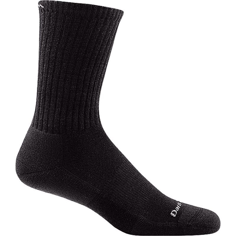 ダーンタフ メンズ アンダーウェア 靴下 Darn Tough The Standard Crew Light Sock Mens Black ブラック