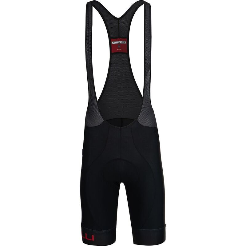 カステリ メンズ ボトムス ハーフパンツ・ショーツ Castelli Entrata Limitedition Bib Short Mens BlackBlackRed ブラック