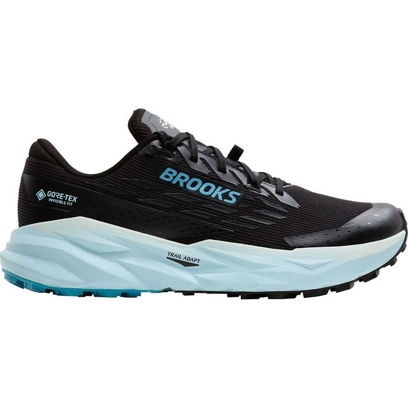 ブルックス レディース シューズ スニーカー Brooks Cascadia 19 GTX Trail Running Shoe Womens BlackEbonyBlue Flower ブラック