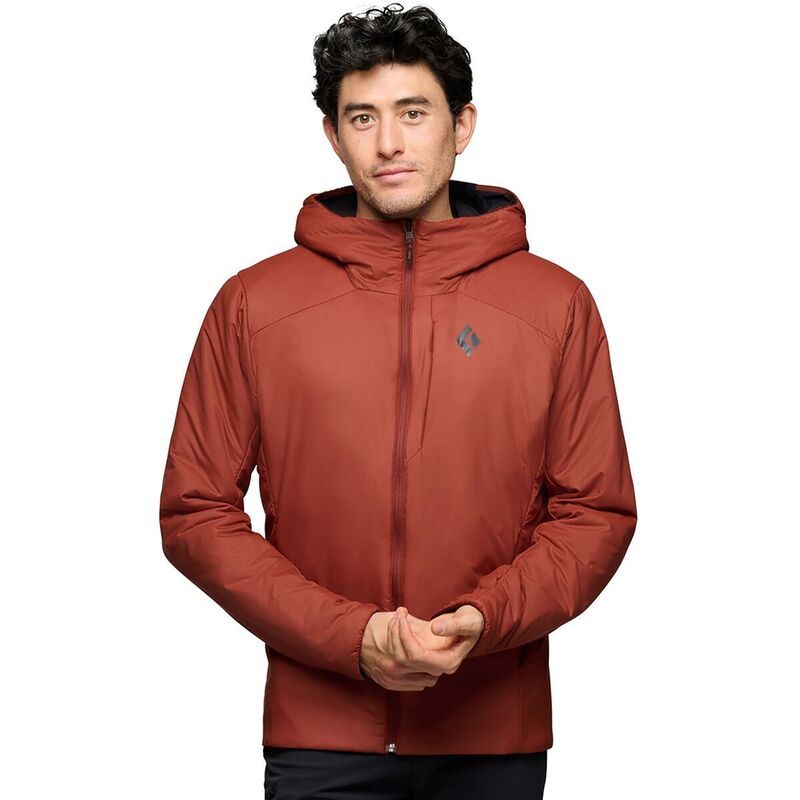 ブラックダイヤモンド メンズ アウター ジャケット・ブルゾン フーデッドジャケット Black Diamond First Light Hybrid Hooded Jacket Mens Iron R
