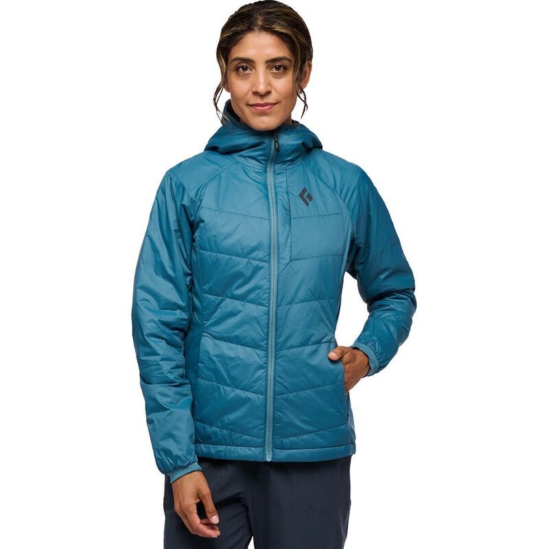 ブラックダイヤモンド レディース アウター ジャケット・ブルゾン パーカー Black Diamond Solution Hoodie Womens Creek Blue ブルー