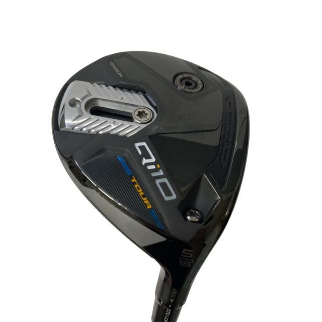 【中古】 テーラーメイド Qi10 TOUR 5W フェアウェイウッド FW Diamana SILVER TM50(Qi10 FW) (フレックスS) メンズ 男性用 右利き 右用 Bランク ゴルフクラブ