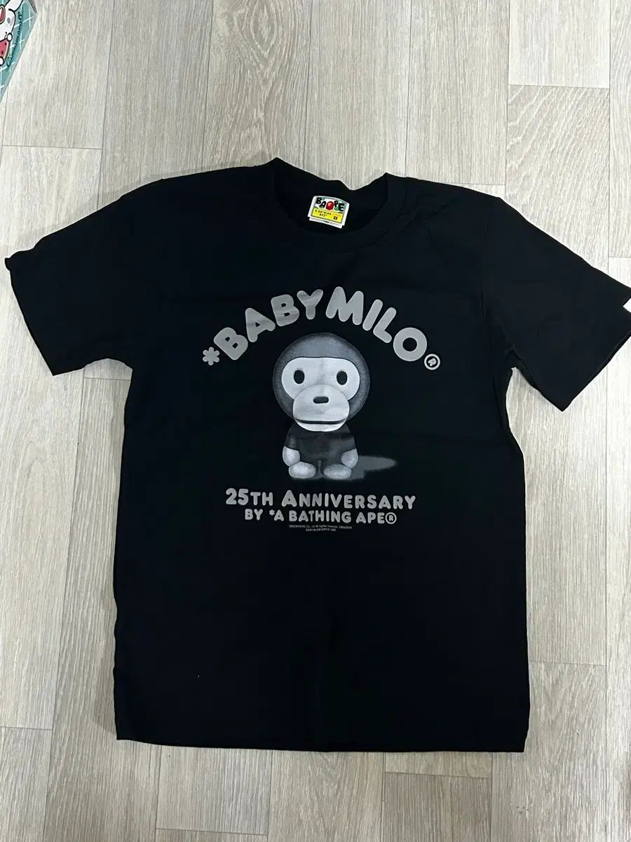 A BATHING APE アベイシングエイプ ベイビーマイロ 25周年 Tシャツ