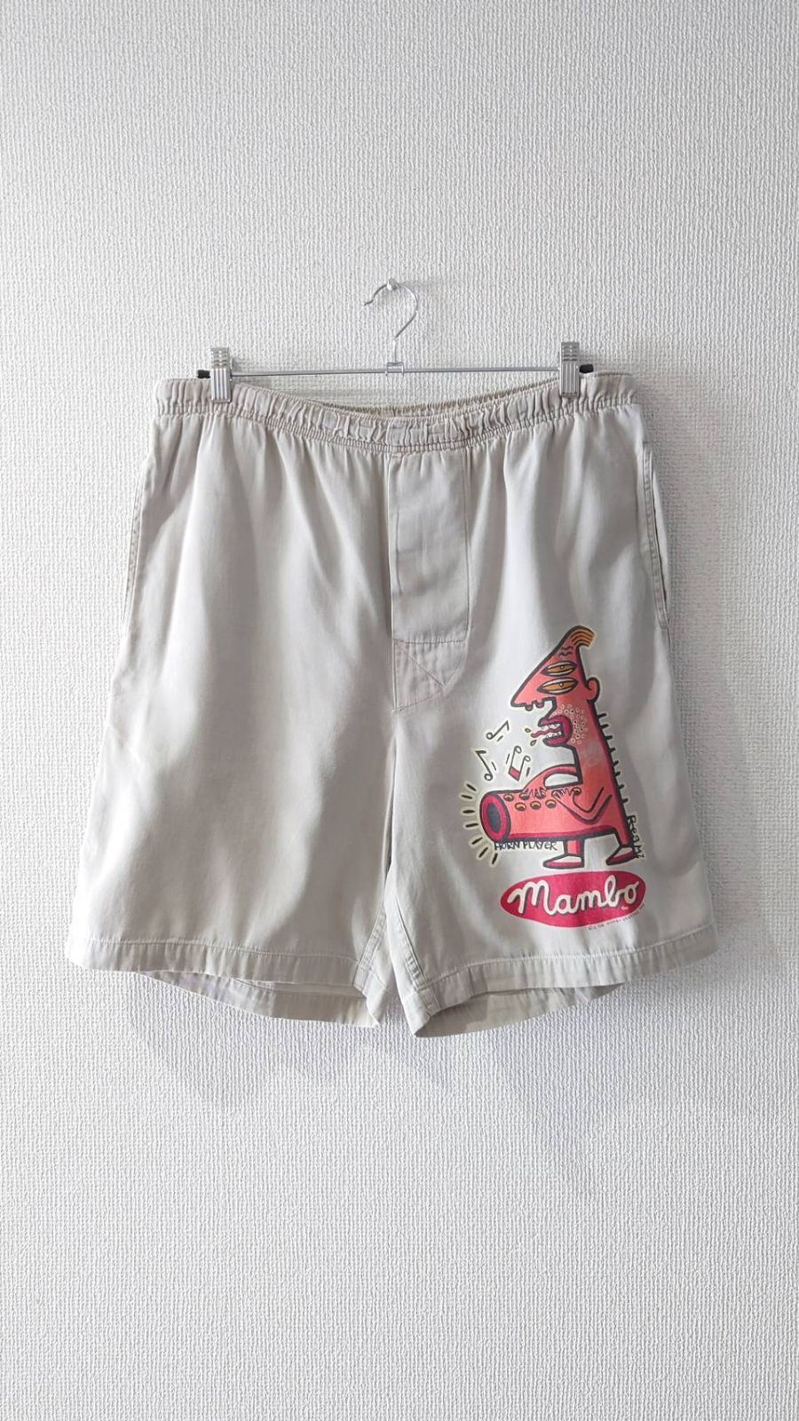 92’s Mambo Graphics Reg Mombassa Horn Player Easy Shorts S