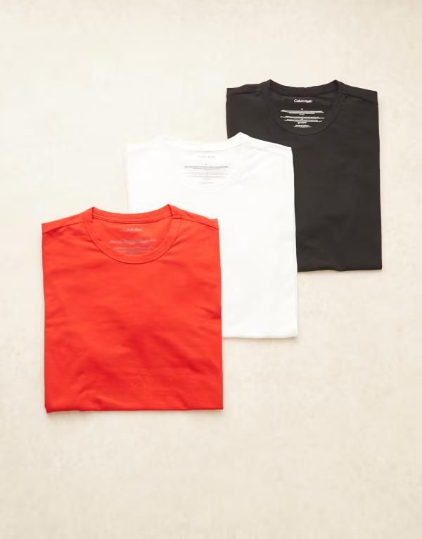 カルバンクライン メンズ トップス Tシャツ Calvin Klein 3pack short sleeve Tshirtswhitered Multi マルチカラー