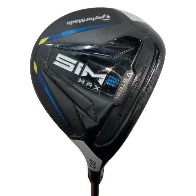 【中古】 テーラーメイド SIM2 MAX 5W フェアウェイウッド FW TENSEI BLUE TM50(SIM2 FW) (フレックスSR) メンズ 男性用 右利き 右用 Cランク ゴルフクラブ