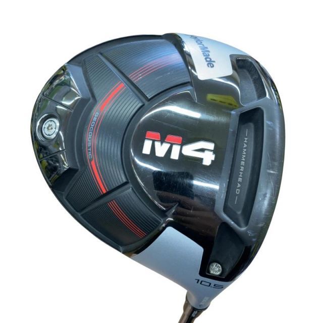 【中古】 テーラーメイド M4(2021) 10.5° ドライバー DR Fujikura ATMOS Red 5 (フレックスS) メンズ 男性用 右利き 右用 Cランク ゴルフクラブ