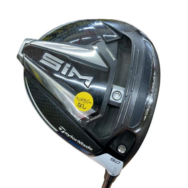 【中古】 テーラーメイド SIM 9° ドライバー DR TENSEI SILVER TM50(DR) (フレックスS) メンズ 男性用 右利き 右用 Cランク ゴルフクラブ