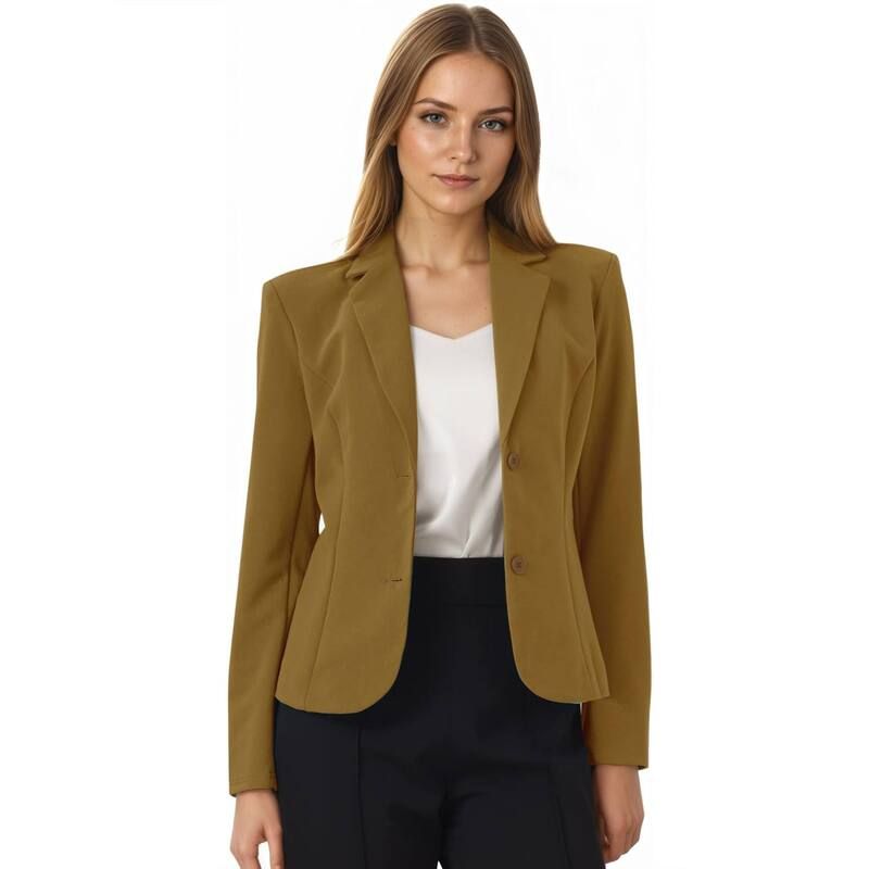 アレグラ ケー レディース アウター ジャケット・ブルゾン ブレザー ALLEGRA K Womens Work Office Blazer Stretch Lapel Collar Long Sle