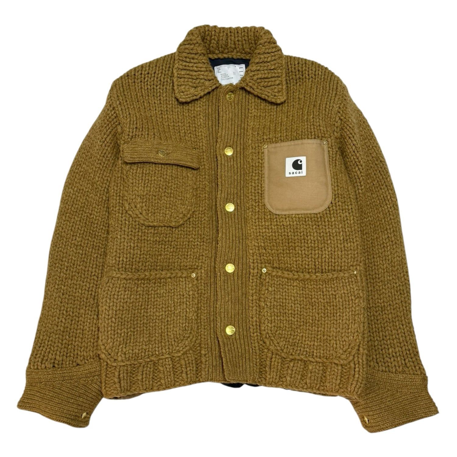 sacai　 x Carhartt Michigan Knit Jacket