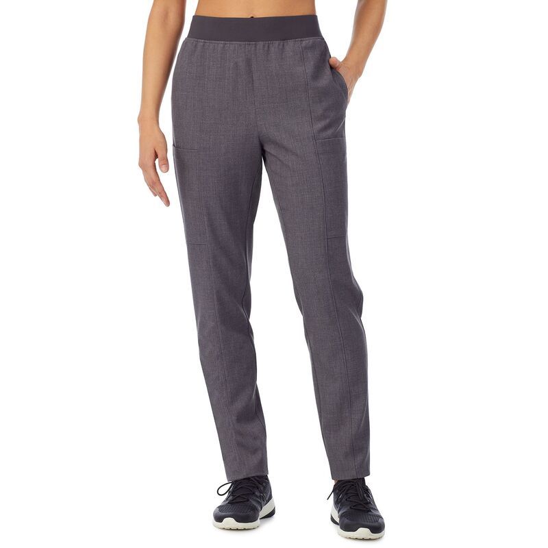 クドルドッズ レディース ボトムス カジュアルパンツ Womens Cuddl Dudscrubs 4Pocket Slim Pants Charcoal Heather Gray チャコール
