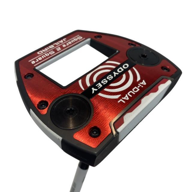 【中古】 オデッセイ Ai-DUAL SQUARE 2 SQUARE JAILBIRD 33インチ パター PT STROKE LAB 120 スチール (フレックスその他) メンズ 男性用 右利き 右用 Bランク ゴルフクラブ