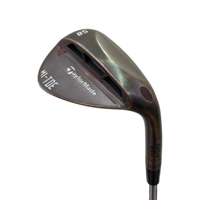 【中古】 テーラーメイド Taylor Made MILLED GRIND HI-TOE 58°/10° ウェッジ WG Dynamic Gold (フレックスS) メンズ 男性用 右利き 右用 Cランク ゴルフクラブ