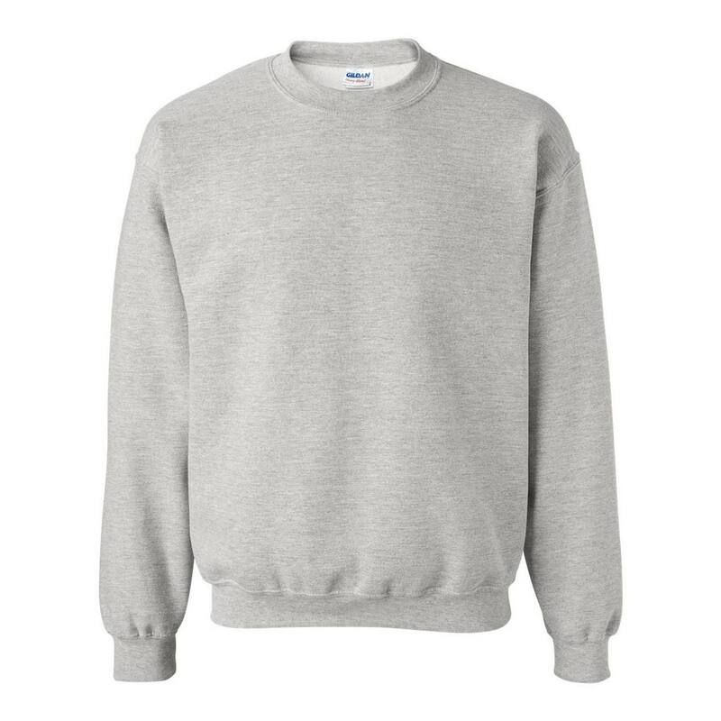 ギルダン メンズ アウター パーカー・スウェット クルーネック シャツ Gildan Unisex Adult Heavy Blend Crew Neck Sweatshirt Ash Grey グレ
