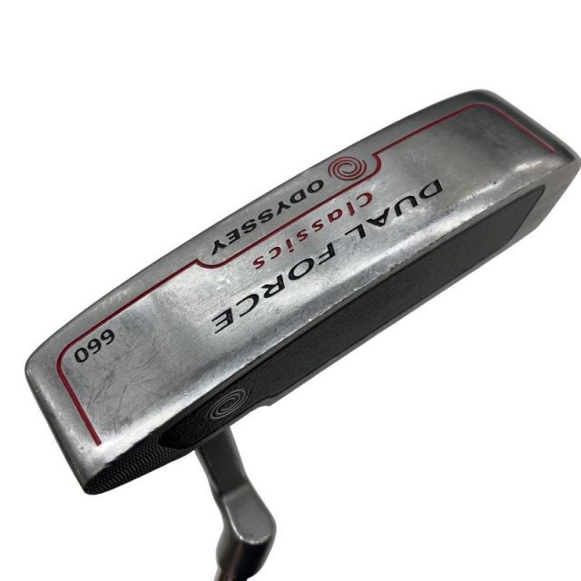 【中古】 オデッセイ DUAL FORCE Classics 660 34インチ パター PT スチール (フレックスその他) メンズ 男性用 右利き 右用 Cランク ゴルフクラブ