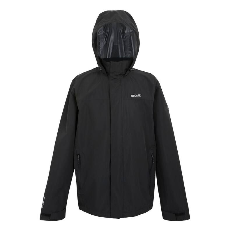 レガッタ メンズ アウター ジャケット・ブルゾン Regatta Mens Matt II Waterproof Jacket Black ブラック