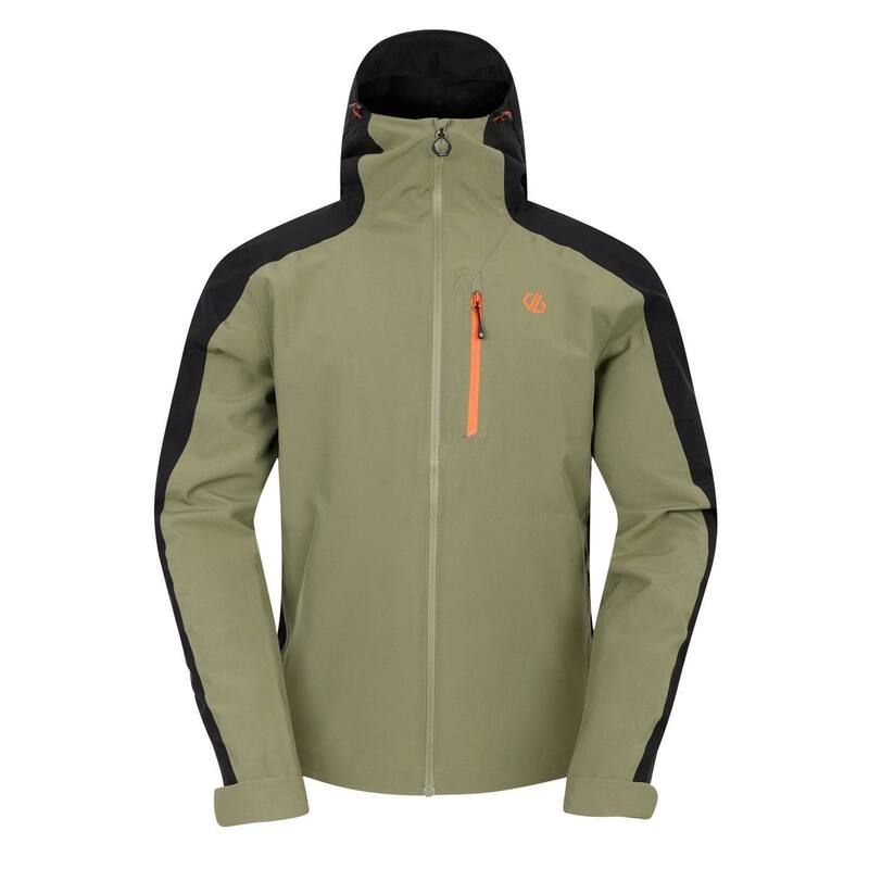 デアツービー メンズ アウター ジャケット・ブルゾン Dare 2B Mens Mountain Series Waterproof Jacket Olive Green And Black ブラック